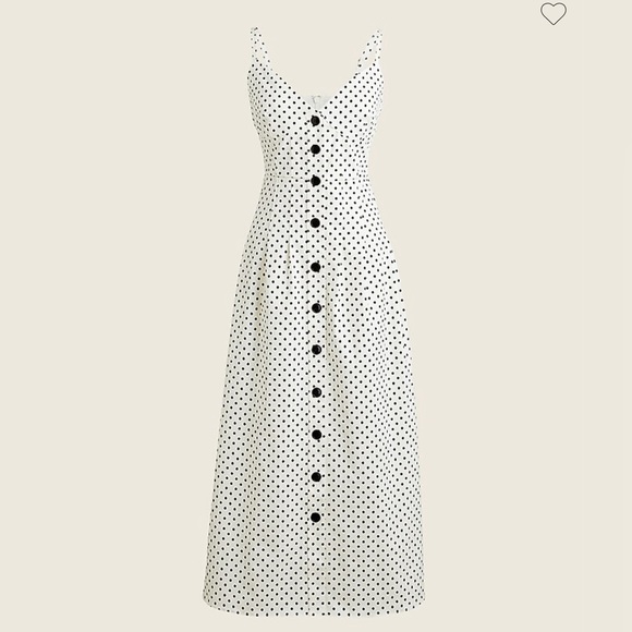 J. Crew Dresses & Skirts - J. Crew Polka Dot Midi Dress